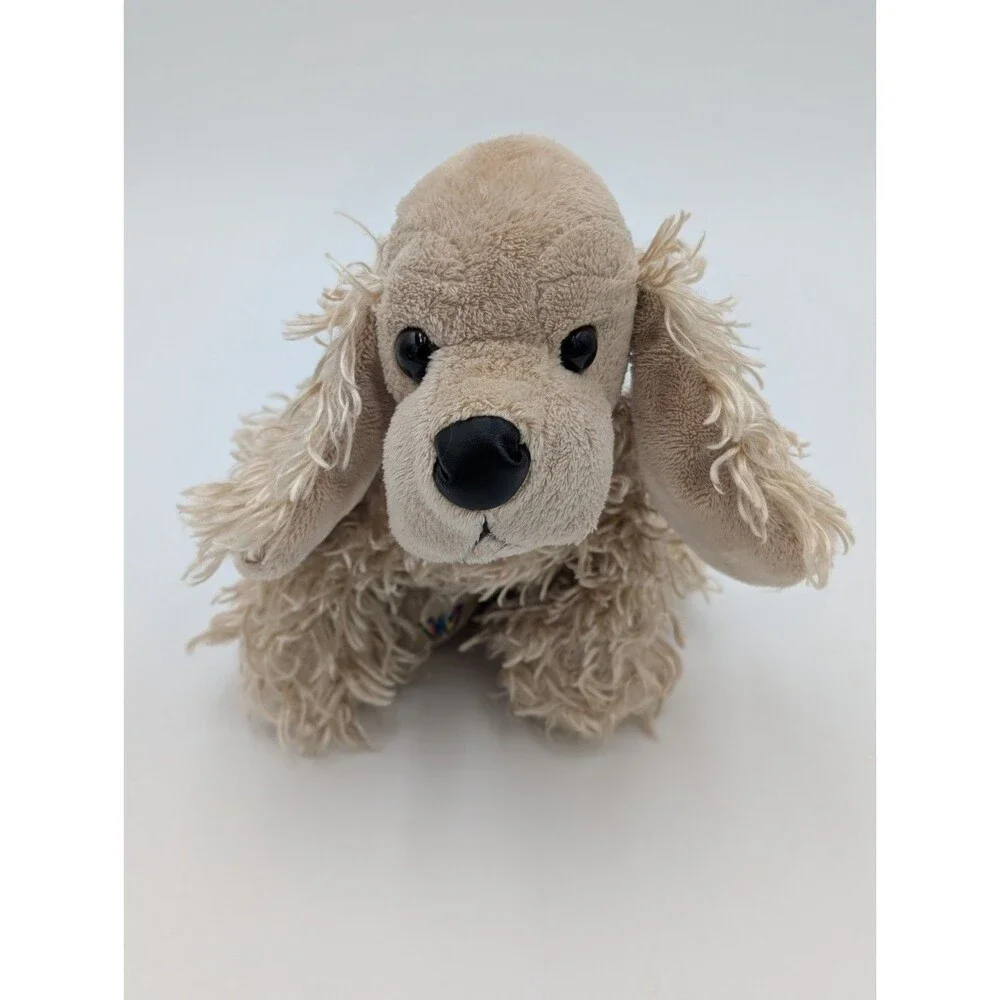 Ganz Webkinz American Cocker Spaniel 9 Plush Beige Dog HM202 No Code